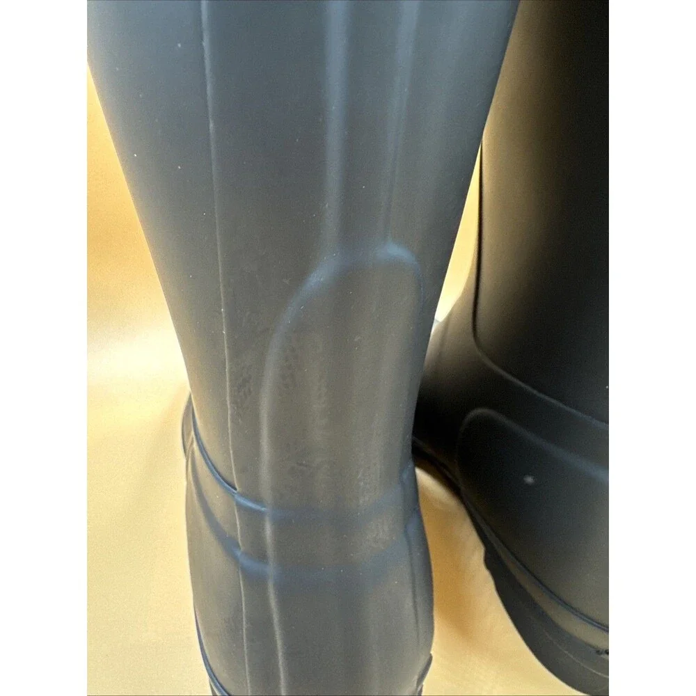 Hunter Original Tour Tall Boot, Black Winter, Rain Boot, Women’s Size 9